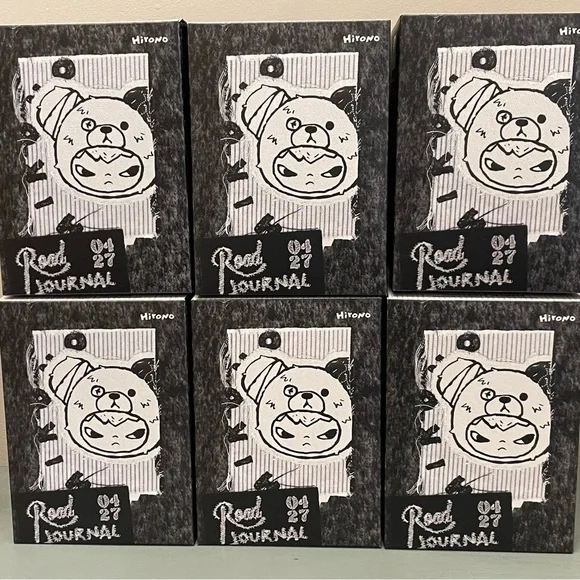 Hirono Road Journal Series Plush Doll - Grey Gravel - Picture 2 of 4